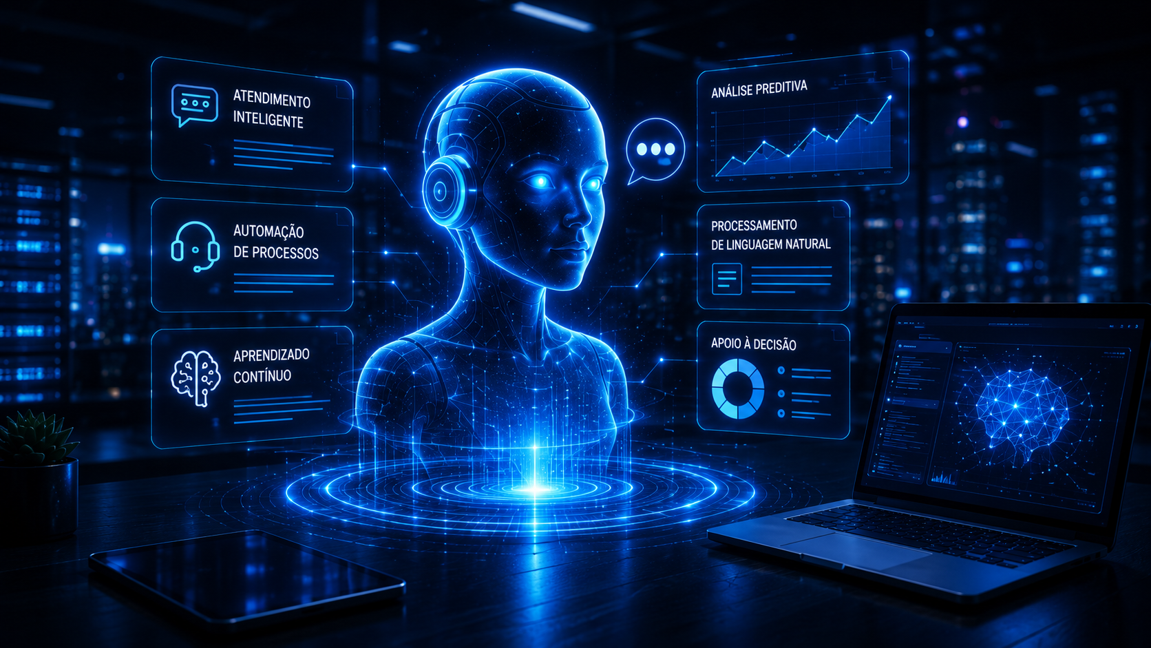 Chatbot com Inteligência Artificial da Studio 9