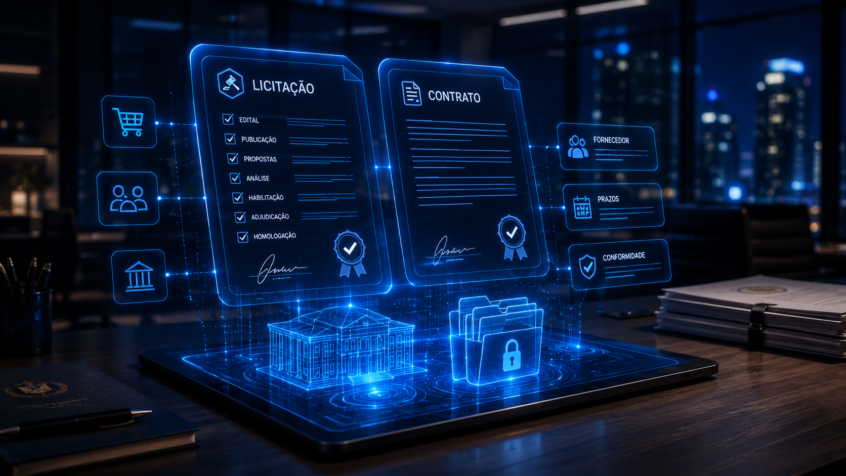 Sistema de Licitações e Contratos da Studio 9
